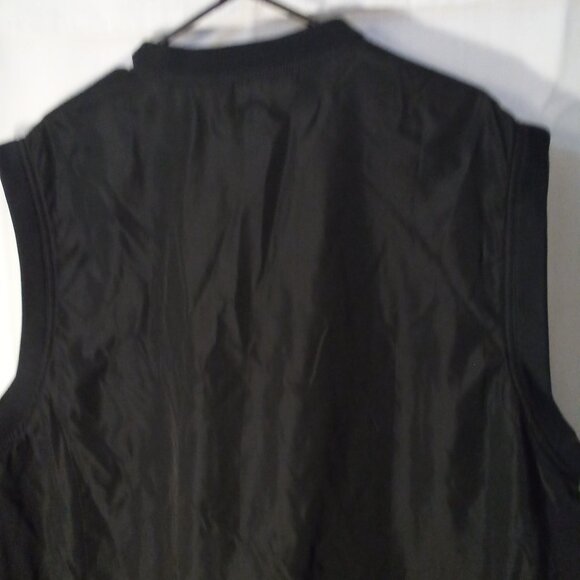 Acuity Pullover Vest Jacket Mens XL Sleeveless Logo Pockets Black - Picture 12 of 13